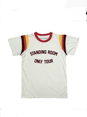 Tim McGraw Standing Room Only  Tour Camp Stripe T-Shirt - Size Medium